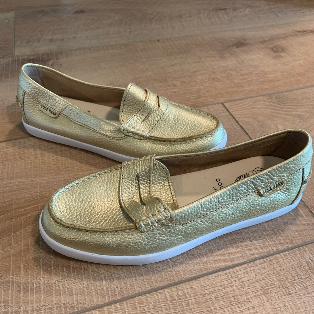 Cole Haan Pinch Weekender Gold